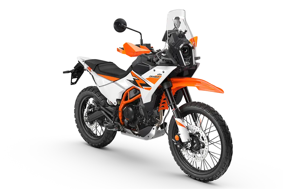 PHO_BIKE_90_REVO_Travel-KTM-2025-390-adventure-r-white-right-front-view-studio-image_#SALL_#AEPI_#V1