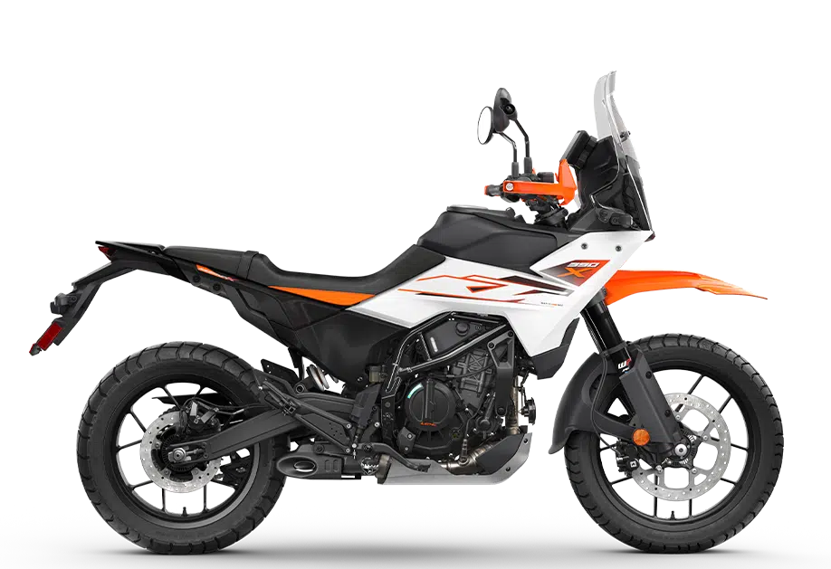 PHO_BIKE_90_RE_Travel-KTM-2025-390-adventure-x-white-us-right-side-view-studio-image_#SALL_#AEPI_#V1