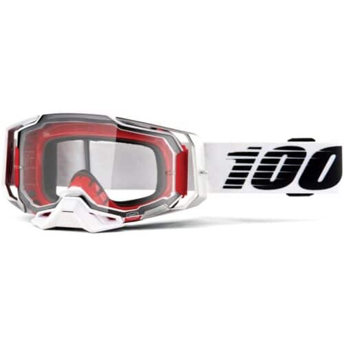 100% Armega Goggle - Clear Lens - Lightsaber