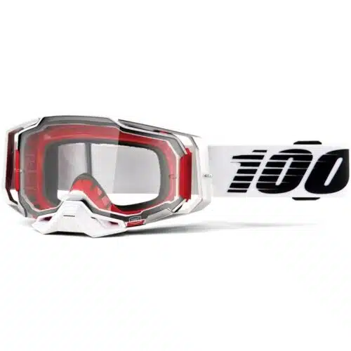 100% Armega Goggle - Clear Lens - Lightsaber